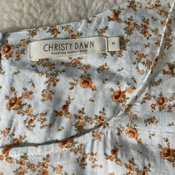 Christy Dawn Scarlet dress in buckwheat floral, M - Picture 2 of 5